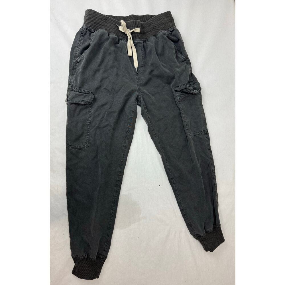 Aerie Cargo Jogger Gray Drawstring Grunge Comfort Relaxed Women's Size Small